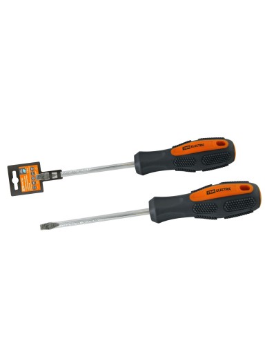 Отвертка шлицевая двухкомпонентная CR-V, тип SL5.0x150 "Алмаз" TDM (SQ1006-1007): Отвертка шлицевая двухкомпонентная в Тамбове