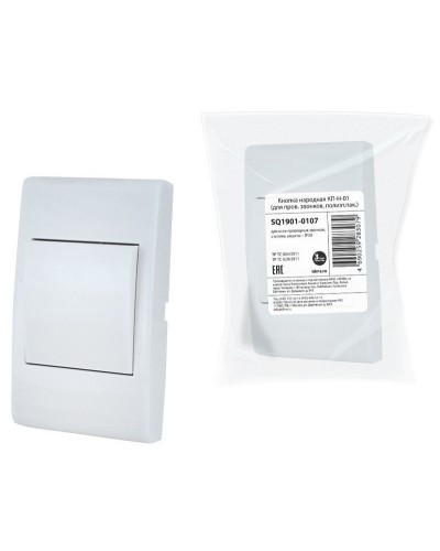 КП-Н-01 (SQ1901-0107). Кнопка для проводных звонков. TDM ЕLECTRIC в Тамбове