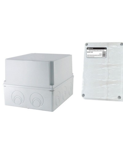 Коробка ОП 240х195х165мм, крышка, IP44, кабельные вводы d28-3шт, d37-2шт (SQ1401-1273). Распаячная коробка. TDM ЕLECTRIC в Тамбове
