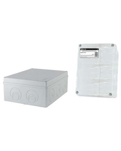 Коробка ОП 240х195х90мм, крышка, IP55, кабельные вводы d28-3шт, d37-2шт (SQ1401-1272). Распаячная коробка. TDM ЕLECTRIC в Тамбове