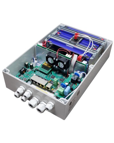 Tfortis PSW-1G4F UPS. Коммутатор с питанием по PoE. TFortis в Тамбове