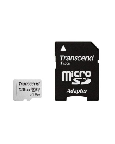 TS128GUSD300S-A. Карта памяти microSDXC, 128 ГБ, Class 10. TRANSCEND в Тамбове