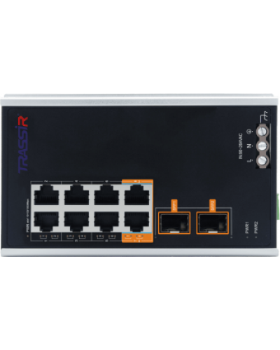 TR-NS15102S-130-8POE. Коммутатор с PoE. Trassir в Тамбове