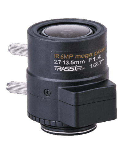 TR-L6M2.7D2.7-13.5IR. Объектив мегапиксельный с автоматической диафрагмой (АРД). Trassir в Тамбове