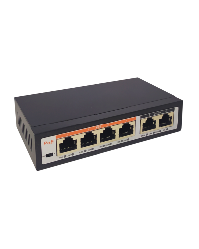 TI-204P, SIP коммутатор. Коммутатор с питанием по PoE. True-IP в Тамбове