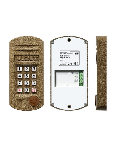 БВД-315FCP. Блок вызова домофона. VIZIT в Тамбове