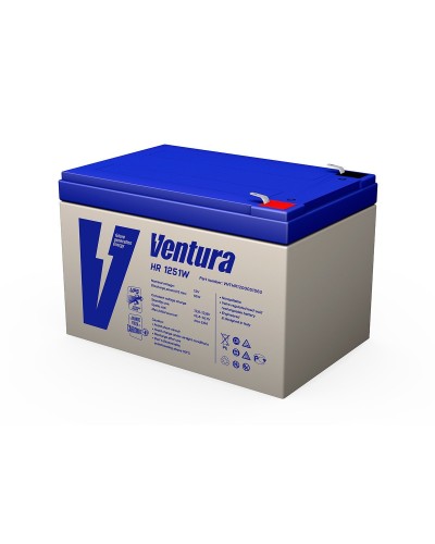 Ventura HR 1251W. Аккумулятор герметичный свинцово-кислотный. Ventura в Тамбове