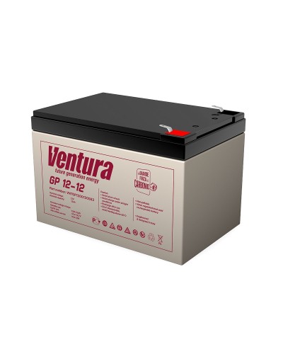 Ventura GP 12-12. Аккумулятор герметичный свинцово-кислотный. Ventura в Тамбове
