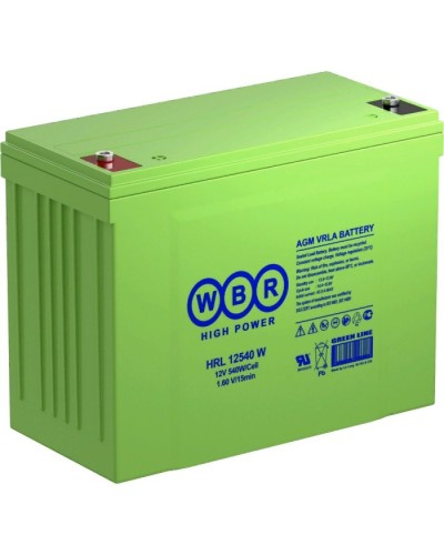 WBR HRL12540W. Аккумулятор герметичный свинцово-кислотный. WBR в Тамбове