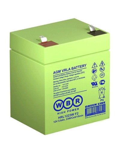 WBR HRL1223W F2. Аккумулятор герметичный свинцово-кислотный. WBR в Тамбове