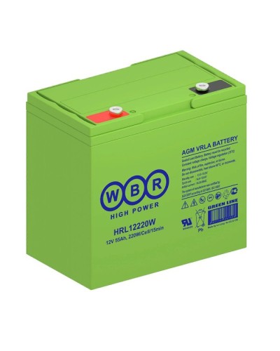 WBR HRL12220W. Аккумулятор герметичный свинцово-кислотный. WBR в Тамбове