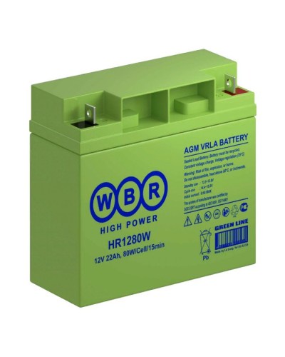 WBR HR1280W. Аккумулятор герметичный свинцово-кислотный. WBR в Тамбове