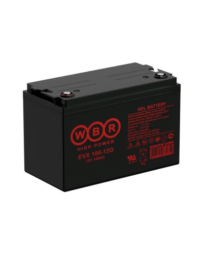 WBR EVX100-12G. Аккумулятор герметичный свинцово-кислотный. WBR в Тамбове
