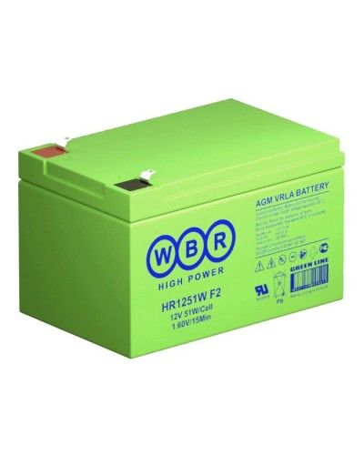 WBR HR1251W F2. Аккумулятор герметичный свинцово-кислотный. WBR в Тамбове