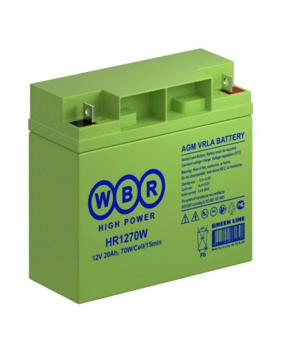 WBR HR1270W. Аккумулятор герметичный свинцово-кислотный. WBR в Тамбове