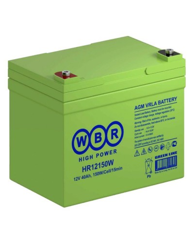 WBR HR12150W. Аккумулятор герметичный свинцово-кислотный. WBR в Тамбове