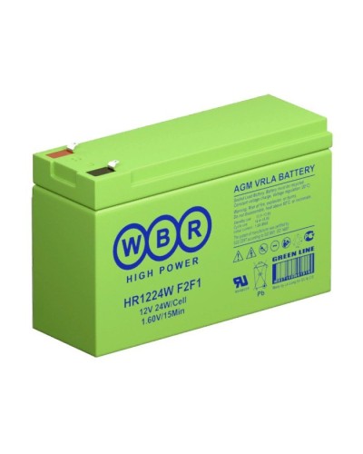 WBR HR1224W F2F1. Аккумулятор герметичный свинцово-кислотный. WBR в Тамбове