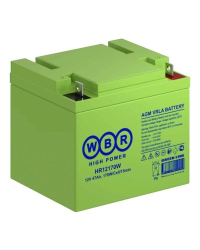 WBR HR12170W. Аккумулятор герметичный свинцово-кислотный. WBR в Тамбове