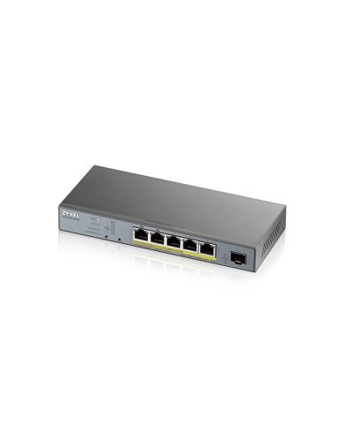 GS1350-6HP-EU0101F. L2 коммутатор PoE+ для IP-видеокамер. ZYXEL в Тамбове