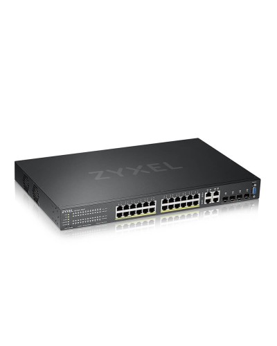 GS2220-28HP-EU0101F. Гибридный L2 коммутатор PoE+. ZYXEL в Тамбове