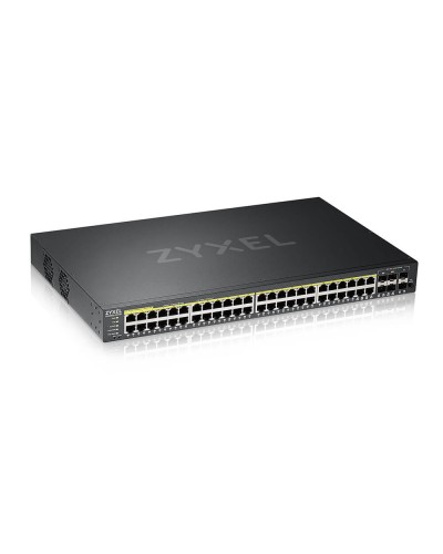 GS2220-50HP-EU0101F. Коммутатор гибридный L2 PoE+ rack 19. ZYXEL в Тамбове