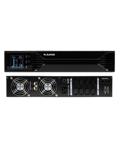 RAPAN-UPS 3000 RACK+4х9Ah (RAPAN-UPS 3000-RACK-IN-4х9-E) (8960). Бесперебойный источник питания. Бастион в Тамбове