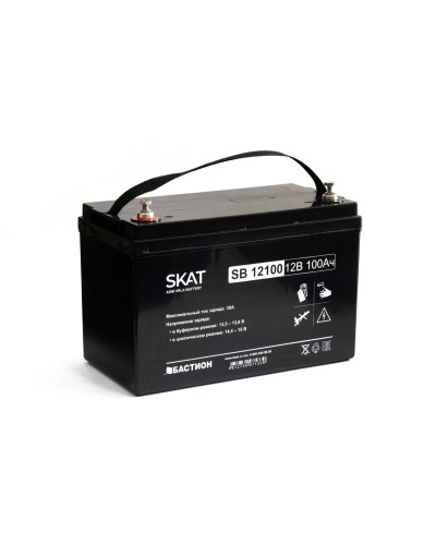 SKAT SB 12100 (2542). Аккумулятор герметичный свинцово-кислотный. Бастион в Тамбове
