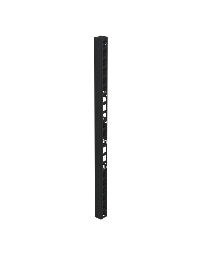 Организатор вертикальный с крышкой 47U, 90мм, для IT-CQE черный (R5VRPC4790B). Организатор вертикальный с крышкой. ДКС в Тамбове