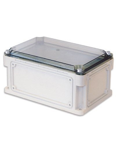 Корпус RAM box 300х150х146, высота крышки 21 мм, IP67 (531211). Корпус с фланцами и прозрачной крышкой, без монтажной платы. ДКС в Тамбове