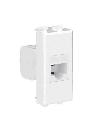 Розетка RJ-45 Avanti 1 модуль белое облако (4400661): Розетка компьютерная, без шторки модульная, кат.5е в Тамбове