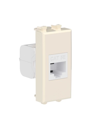 Розетка RJ-45, кат.5E, Avanti, 1 модуль, ванильная дымка (4405661): Розетка компьютерная модульная в Тамбове