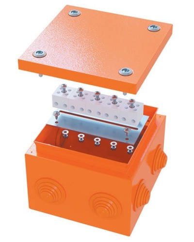Коробка FS 150х150х80 4P (FSK30410): Коробка ответвительная огнестойкая стальная в Тамбове