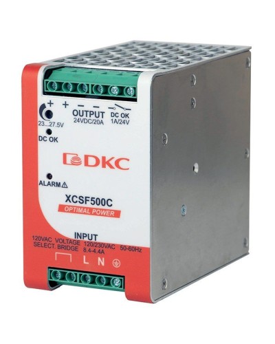 Источник питания однофазный, 500Вт, 10А, 48В (XCSF500D). Источник питания OPTIMAL POWER однофазный, с ORing диодом. ДКС в Тамбове