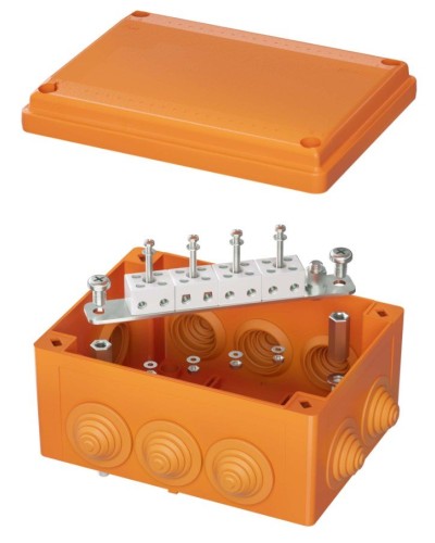 Коробка FS 150х110х70 8P (FSB21804). Коробка ответвительная огнестойкая из термопласта. ДКС в Тамбове