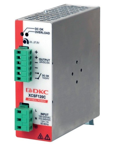 Источник питания однофазный, 120Вт, 2.5А, 48В (XCSF120DP). Источник питания OPTIMAL POWER однофазный, с ORing диодом. ДКС в Тамбове