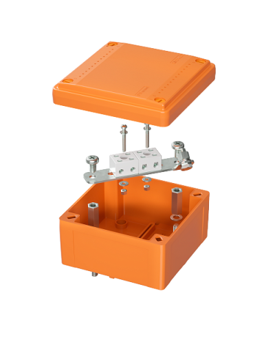 Коробка FS 100х100х50 4P (FSB10404): Коробка ответвительная огнестойкая из термопласта в Тамбове