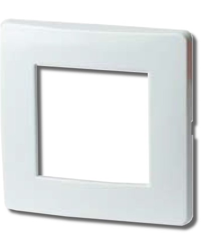 Рамка на 2 модуля (одноместная), белая (75010W): Рамка одноместная, Brava в Тамбове