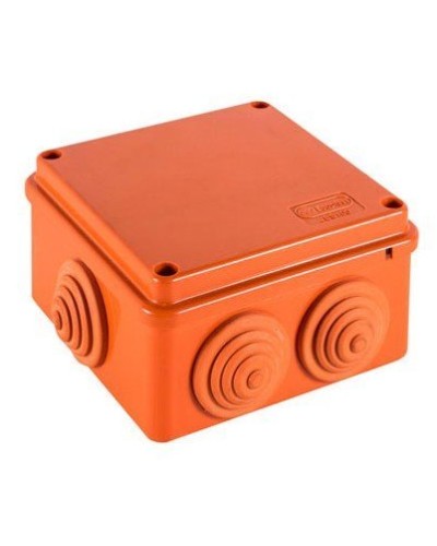 Коробка JBS100 100х100х55, 6 вых., 10P (1,5-6мм²) (43497HF): Коробка монтажная, огнестойкая, без галогена в Тамбове