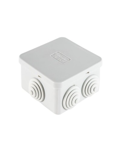 Коробка JBS070 70х70х40, 6 вых., IP44, серая (44056). Коробка монтажная. Экопласт в Тамбове