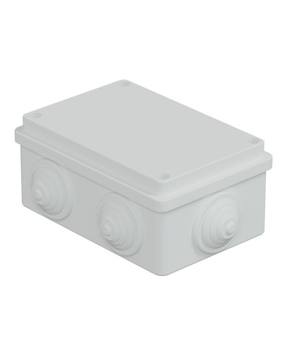 Коробка JBS120 120х80х50, 6 вых., IP55, белая (44008W-1). Коробка монтажная. Экопласт в Тамбове