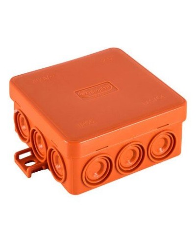 Коробка JBL085 85х85х38, 12 вых., 4P (0,15...6мм²) (43755HF): Коробка монтажная, огнестойкая, без галогена в Тамбове