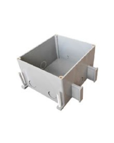 Коробка для люков в пол на 2 поста BOX/2+2ST66 (70125): Коробка для люков в пол на 2 поста 45х45мм + 2 модуля 45х22,5 (70025), пластик в Тамбове