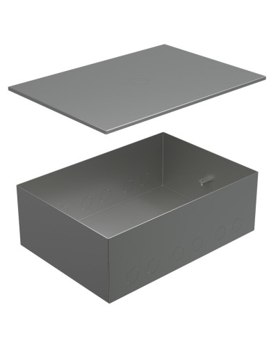Коробка металлическая с крышкой для заливки в пол BOX/8-12 (70181): Коробка металлическая с крышкой для заливки в пол 309х217х105мм, для люков 70083, 70012 в Тамбове