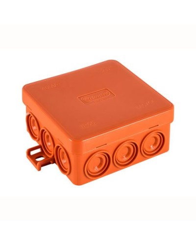Коробка JBL085 85х85х38, 12 вых., 4P (0.15...2.5мм²) (43155HF): Коробка монтажная, огнестойкая, без галогена в Тамбове