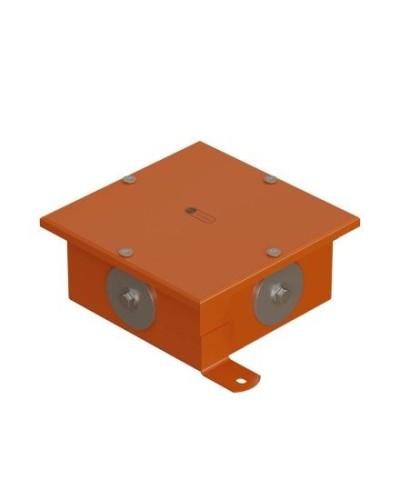 Коробка SMB120 металлическая 120х120х60, 4 металлических заглушки (56004S). Коробка, 4 металлические заглушки. Экопласт в Тамбове