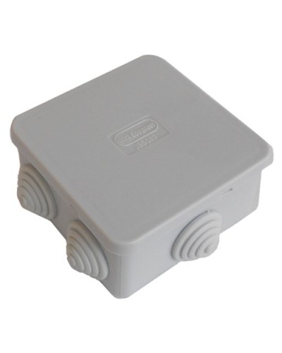 Коробка JBS080 85х85х50, 6 вых., IP44, белая (44066W-1). Коробка монтажная. Экопласт в Тамбове