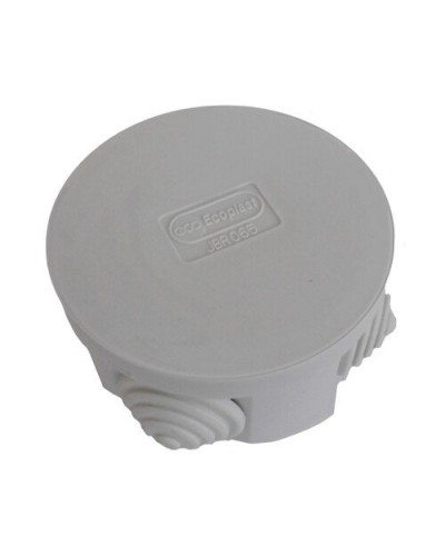 Коробка 3001 D70x36, 4 вых, IP55, серая (44001HF). Коробка монтажная. Экопласт в Тамбове