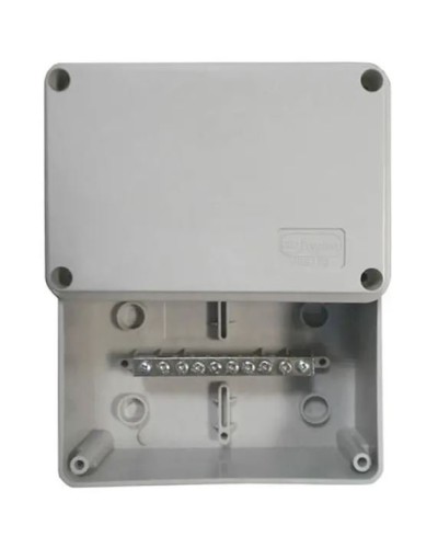 Коробка (КУП) JBS120 120х80х50, 6 вых, IP55 (44008KP). Коробка уравнивания потенциалов (КУП), 6х9мм, 8 зажимов. Экопласт в Тамбове