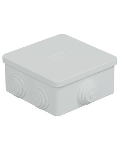 Коробка JBS080 85х85х40, 6 вых, IP44, белая (44006W-1). Коробка монтажная. Экопласт в Тамбове