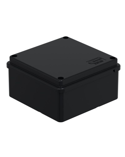 Коробка BJB/JBS100 100х100х55, IP56, черная (44057BL-1). Коробка монтажная. Экопласт в Тамбове
